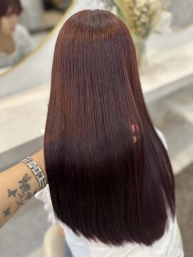 ラビス(Lovis) 前髪カタログ/アンブレラカラー/こなれミディ