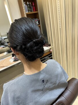 ピークアブー アヴェダ アトレ恵比寿(PEEK-A-BOO AVEDA) ヘアセット　アップスタイル　およばれヘア