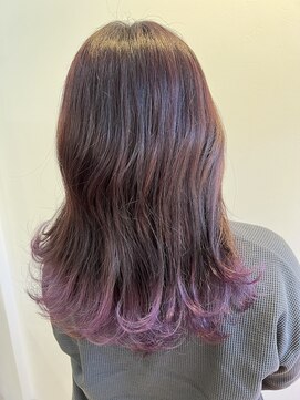 ヨンマルゴ(405) ラベンダー裾カラー