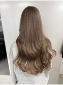 ブリーチなしミルクティーベージュ