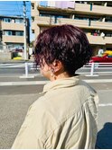 ショート/パーマ/刈り上げショート