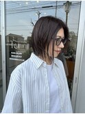 切りっぱなし　ボブ　ナチュラルボブ　大人かわいい30代40代