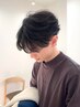 【清潔感を出すならコレ！】メンズカット＋眉毛カット￥5980