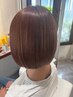 クセの収まりと艶感UPの新トリートメント！髪質改善トリートメント+カット