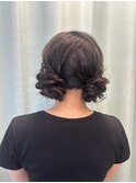 ツインのお団子