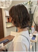 ミディアムゆるカール