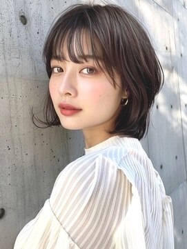 ブロウ ネックス ザ サロン 表参道(VLOW nex the salon) 【hit style＃24】愛されボブ vlow 表参道 韓国 髪質改善 前髪