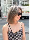 ハイトーンカラー　ボブ