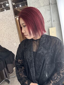 ラニヘアサロン(lani hair salon) レッドカラー/レッドブラウン/ダブルカラー/ブリーチ/ボブ