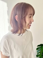 モリオフロムロンドン 松戸店(Morio from London)&nbsp;【morio松戸 アイダ】ボブレイヤーやわらかベージュカラレイヤー