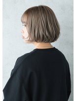 インスヘアー 京都四条大宮店(INCE HAIR)&nbsp;小顔丸めショート×くすみベージュ