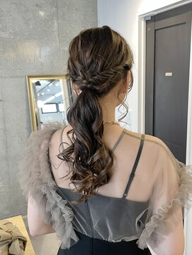 カフカヘア 吉祥寺店(kafka hair) 華やかポニーテール