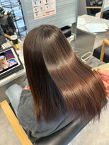 キング 梅田店(K!ng)&nbsp;縮毛矯正髪質改善ハイライトレイヤーカット梅田美容室エクステ