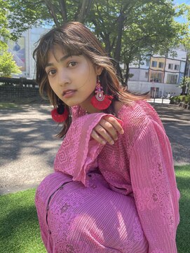 ブランコ 名古屋栄(BLANCO) レイヤーカット×インナーカラー/綾華