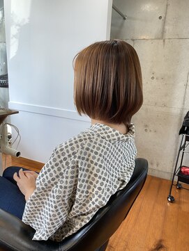 ココロヘアー ウィル 半田山店(Cocolo hair Will) 上品艶髪のナチュラルボブ