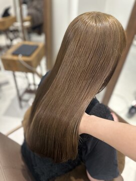 リル 茅ヶ崎(Liru:) 【ほのか】ブリーチなしダブルカラーベージュ