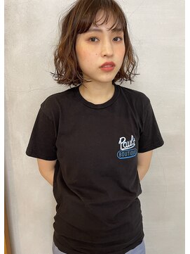 Aラインパーマ×髪質改善×ハイライト×頭皮ケア