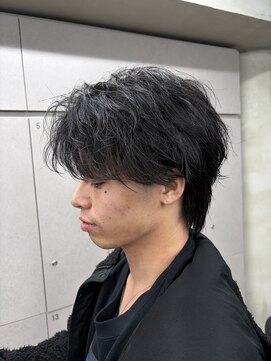 ニコ トウキョウ ロジック(nico TOKYO Logic) シャドウパーマメンズメッシュメンズパーマ波巻きパーマ韓国ヘア