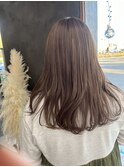透明感カラー トリートメント ケアブリーチ