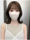 前髪カタログ/イメチェンスタイル/ウェーブパーマ/こなれミディ