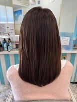 ソラ(SORA) ボリュームダウンで小顔見せ◎橋本相原SORA縮毛矯正
