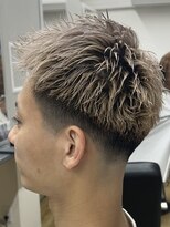 ナム 錦糸町(NAM)&nbsp;MEN’S/リバースセンターパート/ニュアンスパーマ/錦糸町
