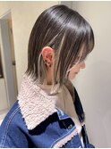 切りっぱなしボブ