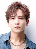 フェザーショートセンターパート【ツーブロック】