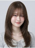 【髪質改善】毛先ワンカールで決まる*上品ツヤめく美髪ロング