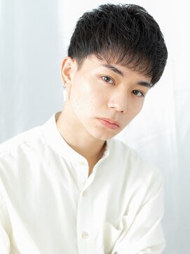 モッズヘア メン 新所沢店(mod's hair men) リクルートベリーショート黒髪フェザーマッシュ20代30代f新所沢