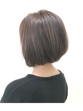 ルディー バイ ヘアーポケット(rudii by HAIR POCKET) 前下がりボブ×ハイライト