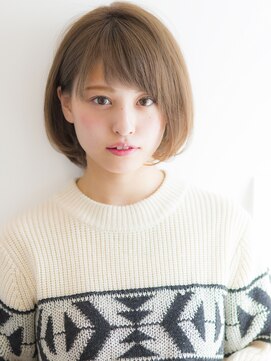 アグ ヘアー レント 巣鴨店(Agu hair rent) 透明感のある外国人風カラーボブ【Agu rent】