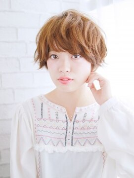 ヘアメイク ナル(hair make nalu) 柔らかいショートミックススタイル
