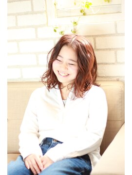 フェルーチェ(hair make Feluce) アイロン使用ヘアセット