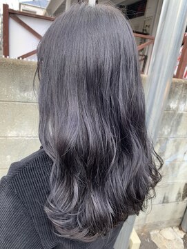 ハブ(hub) ネイビーグレー