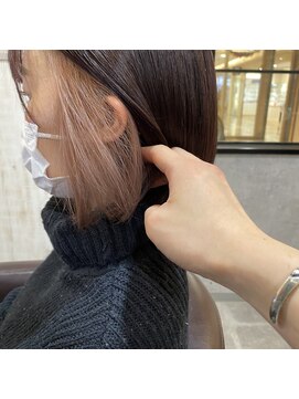 ノンダメージサロン ステラバイボヌール(Stella by Bonheur) 【stylist 片山】ペールインナー