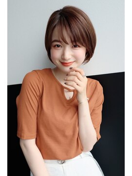 メモリーズ 銀座(Memories) 顔型を綺麗に見せるショートヘア　銀座駅