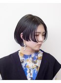 切りっぱなし#ブリーチなし#前下がり#ダメージレスカラー#豊橋