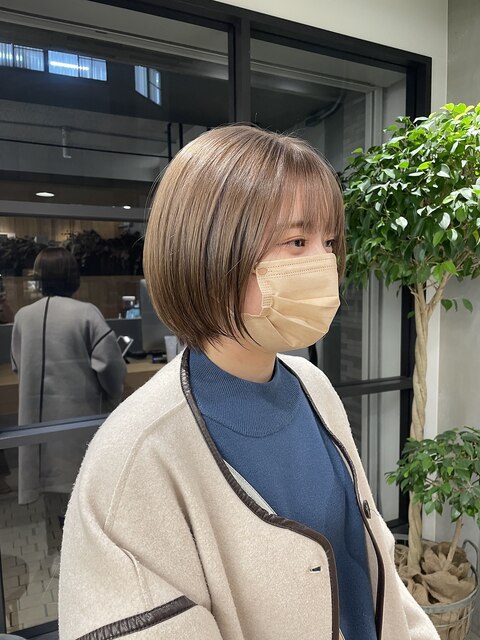 ~  short bob beige  ~