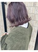ラベンダーグレージュ ダブルカラー ブリーチ