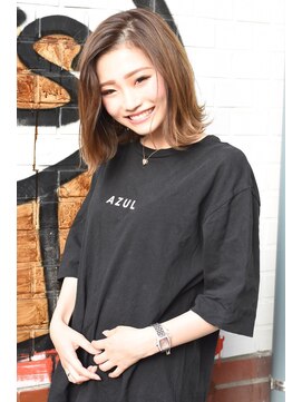 ラビス 浦和(Lovis) 魅力倍増カール/セミディ/シアーカラー/ダークアッシュ/姫カット