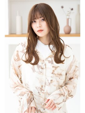 トティア 堀江(Totia) 【Totia堀江】ひし形シルエット ウェーブ×アッシュオリーブ