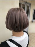 グレイヘアにお悩みの方へ！白髪を活かすラベンダーベージュ！
