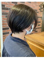 メイクス 表参道(MAKE'S omotesando)&nbsp;スタイリッシュでハンサムなショート(店長イカリ ジュンイチ)