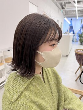 リル(re'll) 《花屋併設》チョコレートブラウン[酸性ストレート/ヘアセット