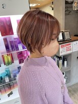 リエンス(RIENS)&nbsp;【RIENS】ショートハイライトカラーピンク×木村康二