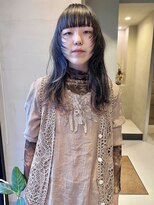 ヘアー アイス ルーチェ(HAIR ICI LUCE) ウルフカット ロングウルフ レイヤーカット 顔まわり /城倉