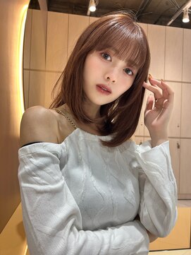 グロー 大宮(GLROW) 韓国ザクザクレイヤー/ローレイヤー/ミディアム/グレージュ