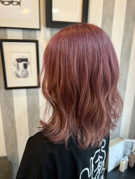 フィアート ヘアドレッシング サロン(Fiato Hairdressing Salon) ピンクベージュ