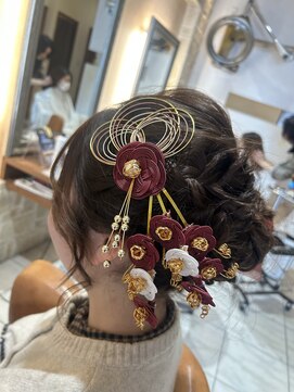 マイノリティー(Minority Produced By TOPHAIR) 和装ヘアセット　フルアップ